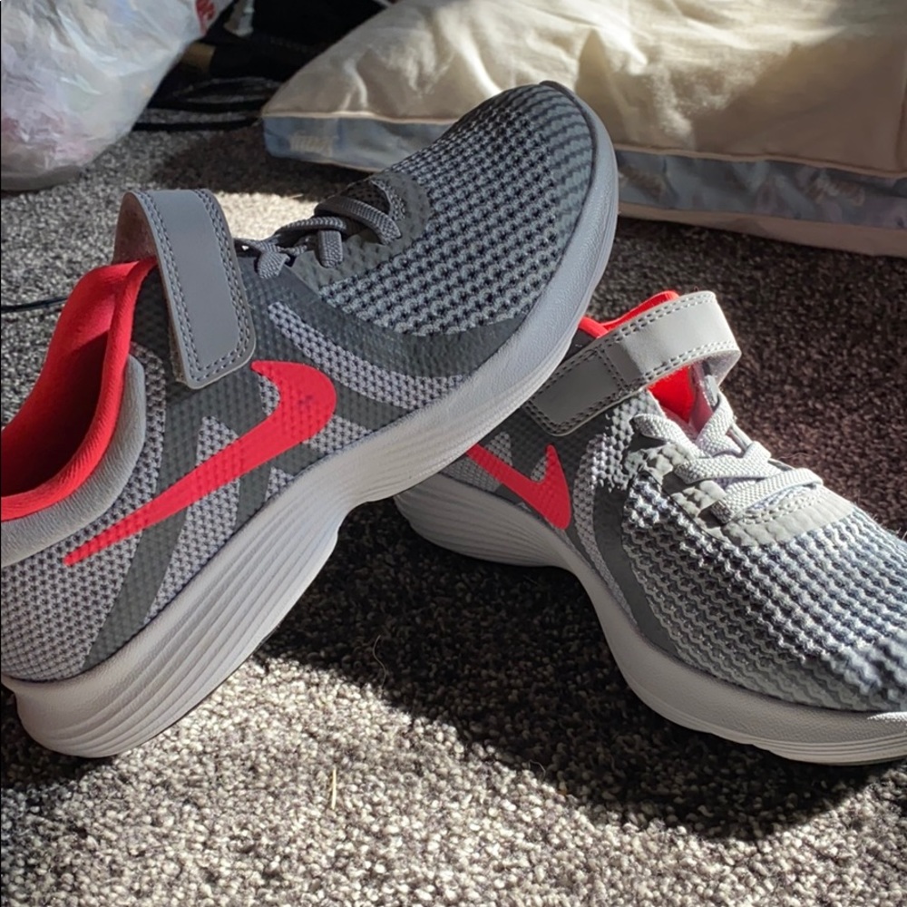 A pair of Nike shoes
